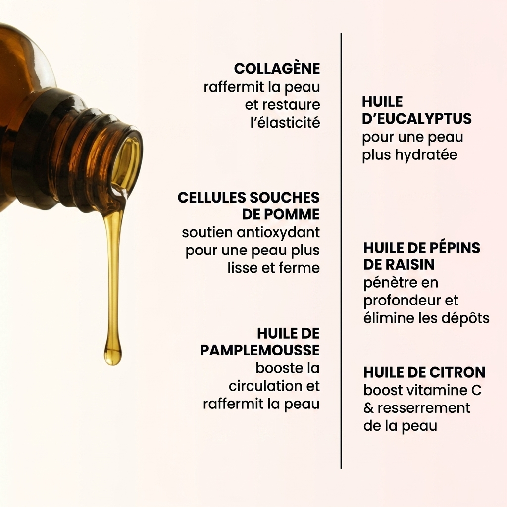 Huile de massage anti-cellulite